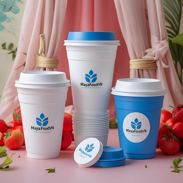 cốc nhựa in logo cá nhân cho quán trẻ Hà Nội