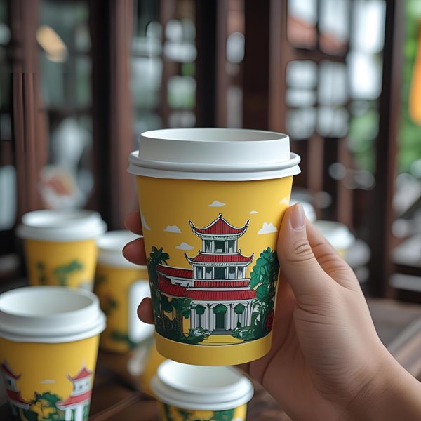 Cốc giấy Hà Nội 2 lớp mang lại trải nghiệm cao cấp cho khách hàng