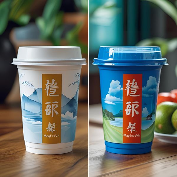 Cốc giấy 2 lớp Hà Nội an toàn cho dân văn phòng uống cà phê nóng