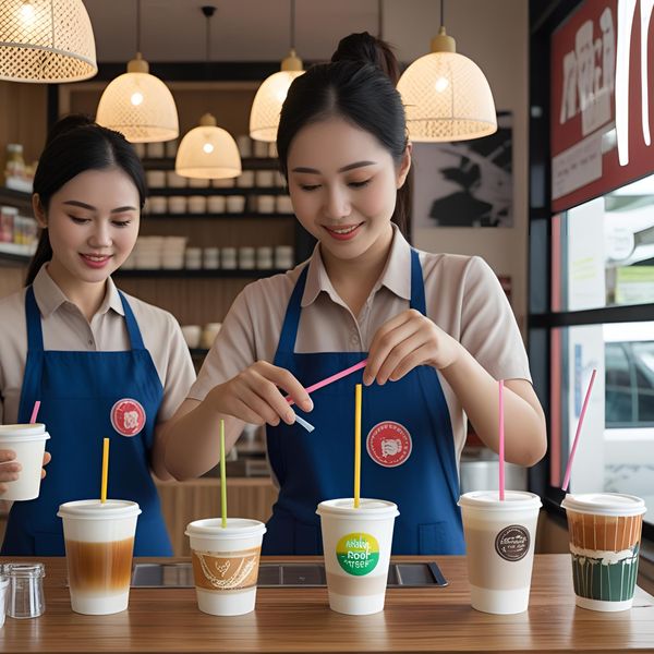 Lựa chọn ống hút màu hay trong suốt giúp quán F&B nâng cao hình ảnh thương hiệu.