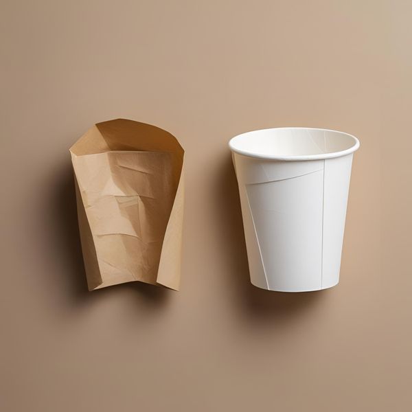 cấu tạo cốc giấy miền Bắc với lớp tráng PE