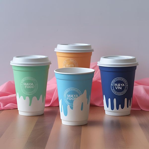 cốc đổi màu nhiệt độ tạo hiệu ứng sống động tại quán cà phê