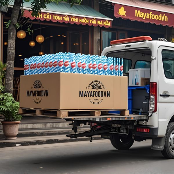 Mayafoodvn là đơn vị chuyên cung cấp ống hút in logo uy tín tại Hà Nội.
