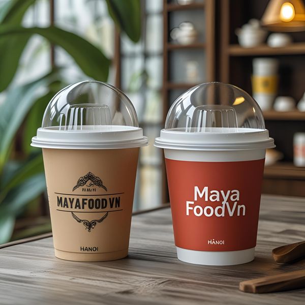 cốc nhựa nắp cầu tại hà nội dùng cho trà sữa cà phê
