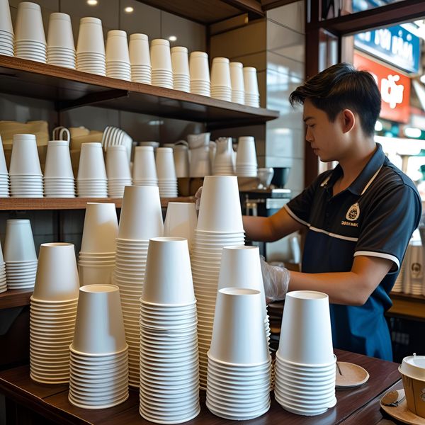 Mua cốc giấy Hà Nội theo thùng phù hợp quán nhỏ