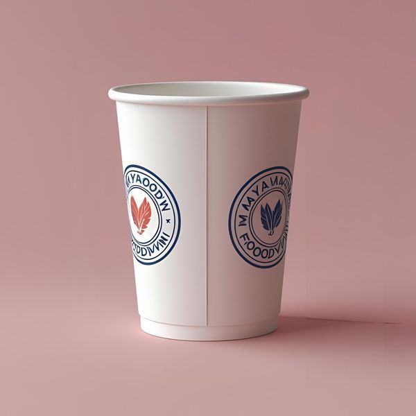 cốc giấy in gấp 1 ngày lỗi mực và lệch logo