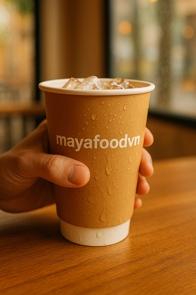 cốc giấy miền Bắc bị mềm do hơi nước mùa hè