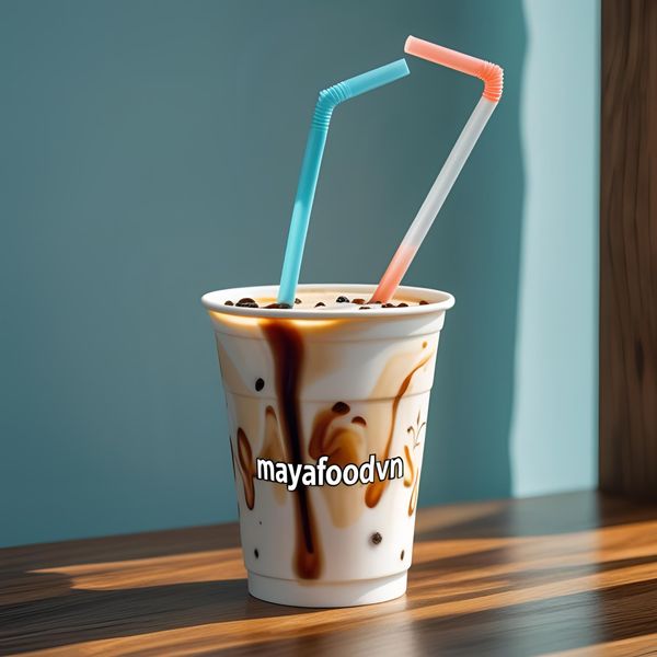 Ống hút chất lượng kém làm biến đổi hương vị trà sữa và đồ uống.