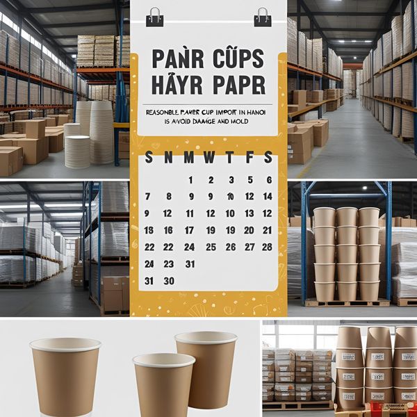 Áp dụng nguyên tắc FIFO giúp sử dụng cốc giấy Hà Nội đúng hạn và không bị ẩm