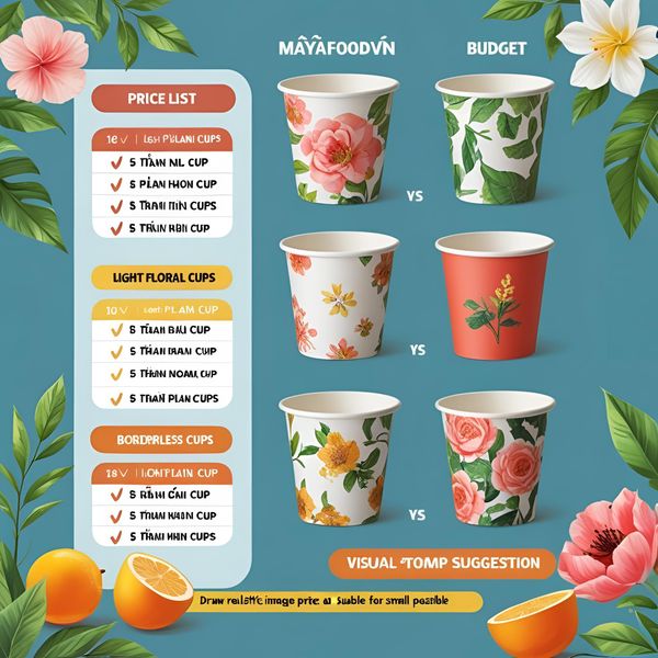 MAYAFOODVN kiểm tra lỗi in cốc giấy miền Bắc bằng quy trình 3 bước