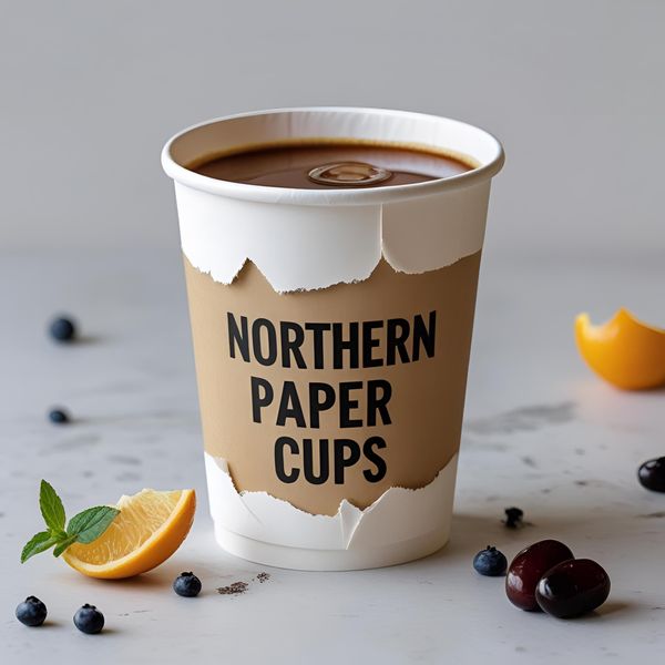 cốc giấy miền Bắc in màu đậm bị nứt mép