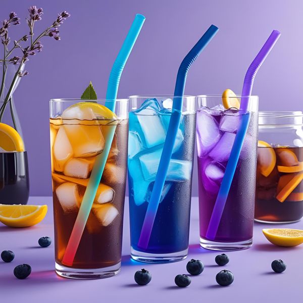 Ống hút độc lạ đổi màu sáng tạo dành cho Gen Z.