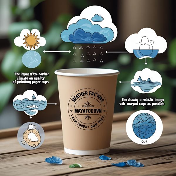 ảnh hưởng của khí hậu miền Bắc tới chất lượng in cốc giấy miền Bắc