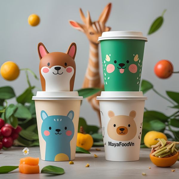 khảo sát khách Hà Nội phản hồi tích cực về cốc nhựa hình thú dễ thương