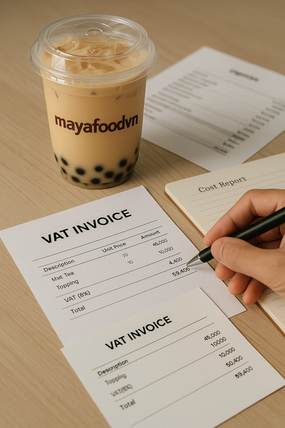 Hóa đơn giá trị gia tăng giúp ghi nhận chi phí hợp lệ.