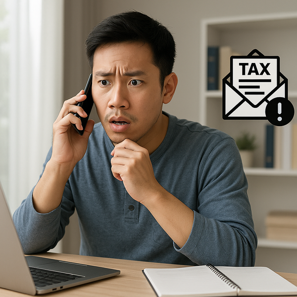 freelancer nhận cuộc gọi từ cơ quan thuế vì giao dịch tài khoản bất thường