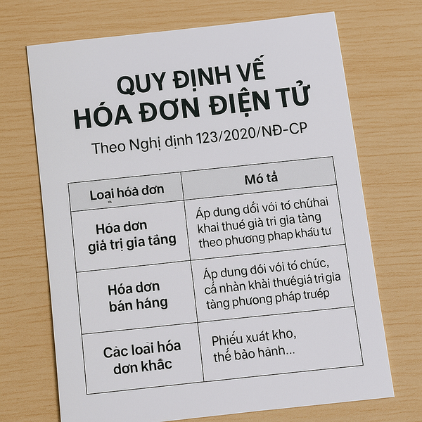 Điều kiện bắt buộc xuất hóa đơn VAT cho quán F&B