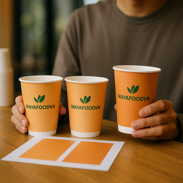 kích cỡ cốc giấy phù hợp từng loại đồ uống