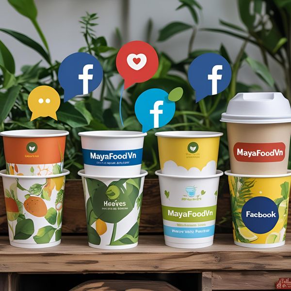 review tiêu cực về cốc giấy in có mùi lạ lan truyền trên mạng xã hội