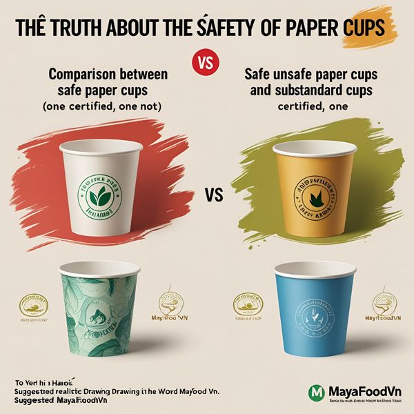 chứng nhận cốc giấy an toàn thực phẩm tại Hà Nội
