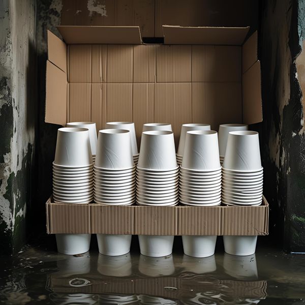 cốc giấy kém chất lượng tiềm ẩn hóa chất độc hại