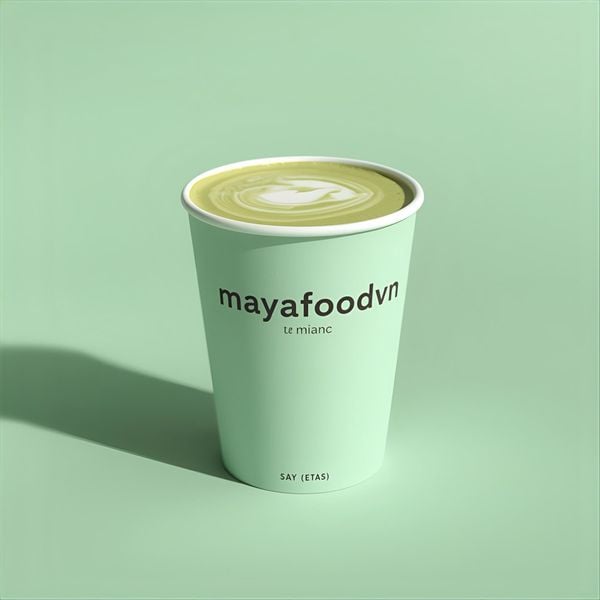 cốc giấy pastel xanh mint Hà Nội