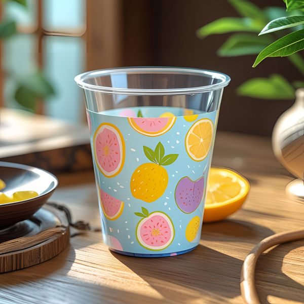 cốc nhựa Hà Nội trong suốt