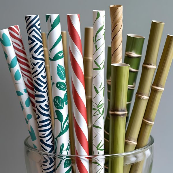 Ống hút giấy họa tiết độc lạ giúp quán F&B hút khách Gen Z.