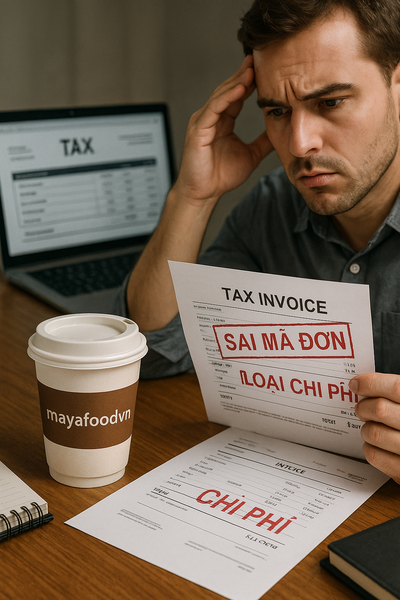 tác hại khi mua cốc giấy không có hóa đơn đối với doanh nghiệp F&B