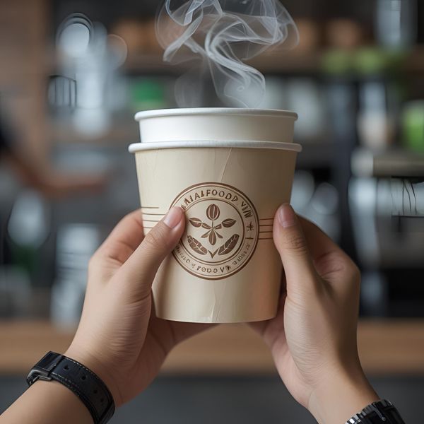 Cốc giấy Hà Nội hai lớp chống nóng tay, phù hợp với đồ uống trên 90 độ
