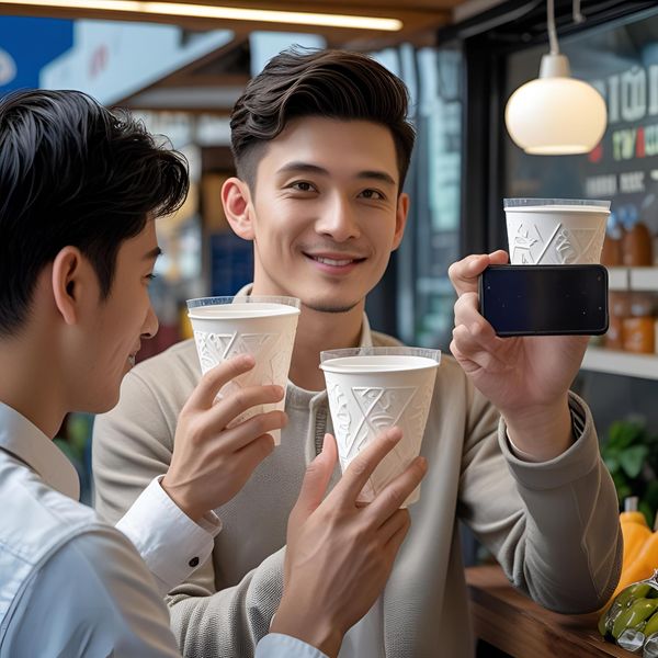 Cốc giấy in logo doanh nghiệp Hà Nội tạo ấn tượng với đối tác