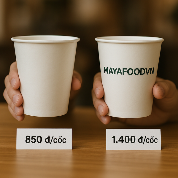 giá cốc giấy Hà Nội theo chất lượng giấy