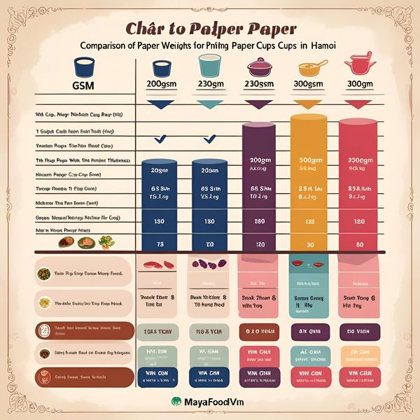 ảnh minh họa chọn giấy in cốc giấy phù hợp theo đồ uống