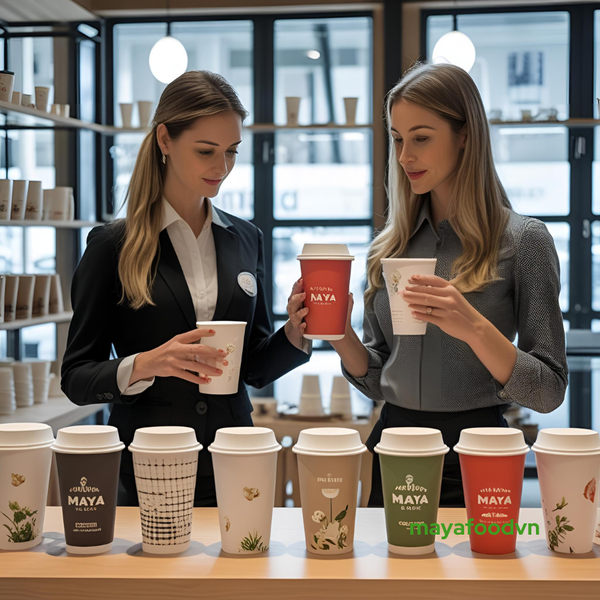 Tư vấn lựa chọn mẫu ly giấy phù hợp cho chuỗi F&B tại TP.HCM