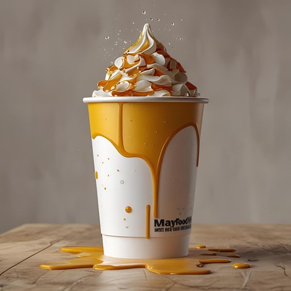 cốc giấy đáy bằng chắc chắn không nghiêng đổ khi chứa đồ uống