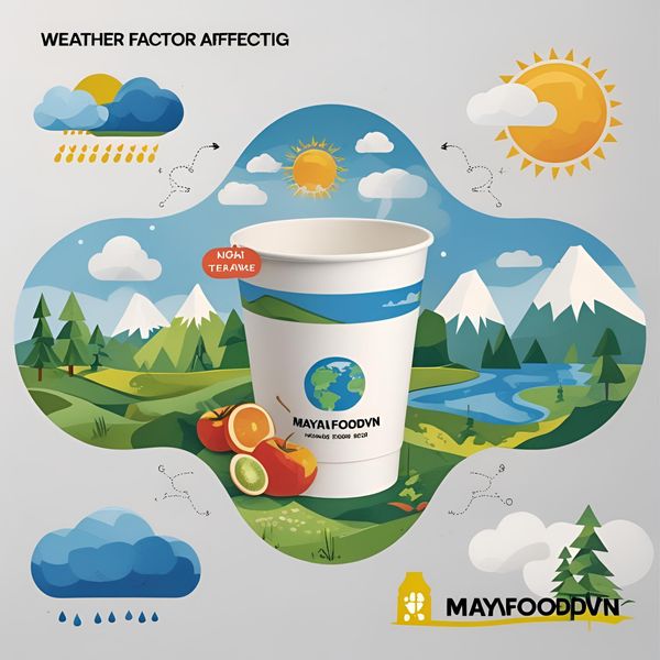 tác động của khí hậu miền Bắc tới chất lượng logo trên cốc giấy miền Bắc