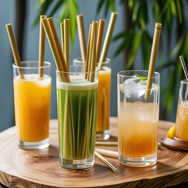Quán trà sữa sử dụng ống hút tre tạo hình ảnh thân thiện và chuyên nghiệp.