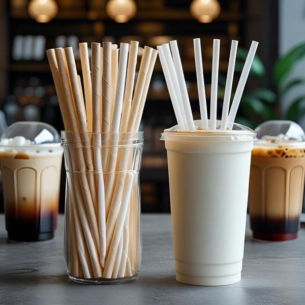 “So sánh ống hút giấy và ống hút nhựa tại Hà Nội – đâu là lựa chọn phù hợp cho quán cà phê, trà sữa”