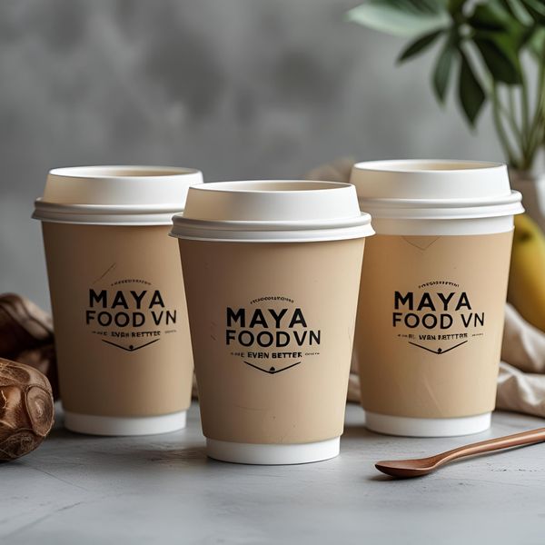 Cốc giấy thay thế cốc nhựa dùng 1 lần thân thiện môi trường.