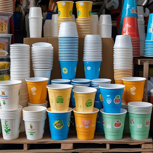 cốc nhựa hà nội mỏng giá rẻ tại chợ bao bì