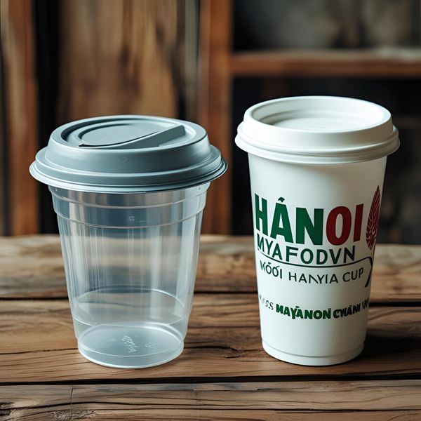 cốc nhựa và cốc giấy mayafoodvn tại hà nội