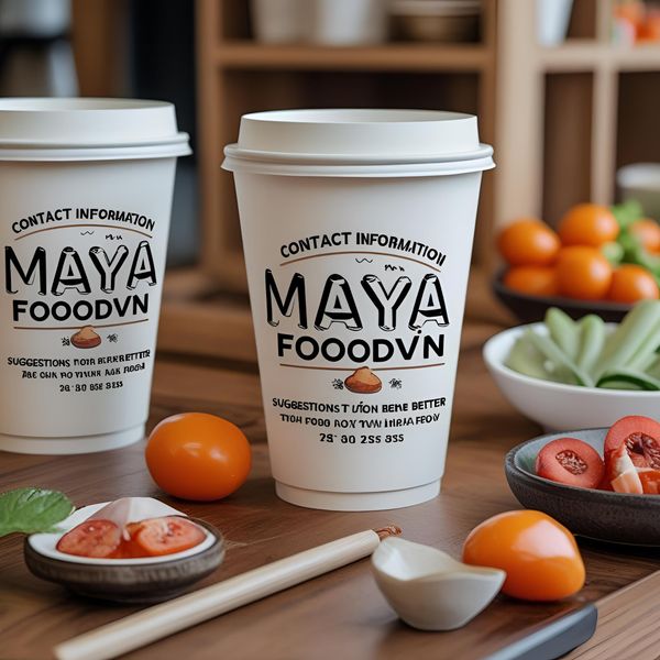 In logo trên cốc giấy Hà Nội giúp tăng nhận diện thương hiệu F&B