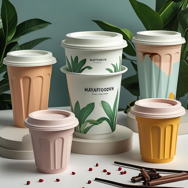 cốc nhựa có quai gập tiện lợi khi mang đi cho quán trà sữa Hà Nội