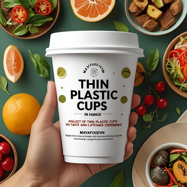 Cốc giấy Hà Nội 1 lớp giá rẻ phù hợp cho quán nhỏ và sự kiện