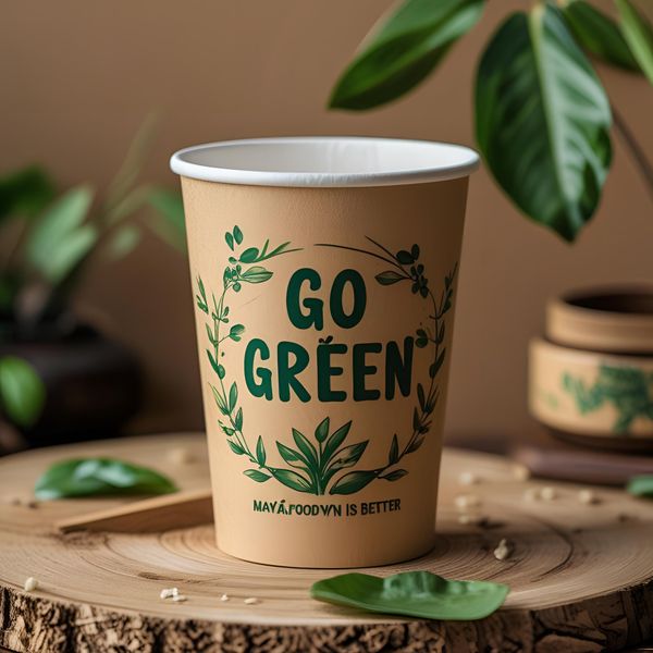 Xu hướng thiết kế cốc giấy thân thiện môi trường Hà Nội 2025