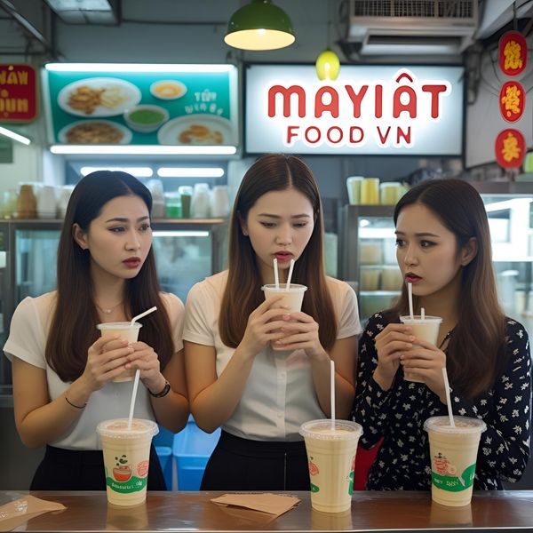 Khách hàng đánh giá sự khác biệt hương vị khi dùng cốc giấy Hà Nội