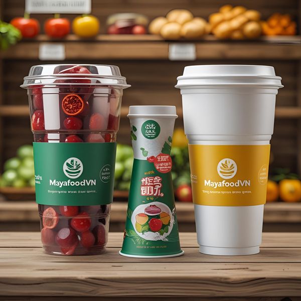 So sánh cốc nhựa in hoa văn và cốc giấy in hoa văn sắc nét từ Mayafoodvn.