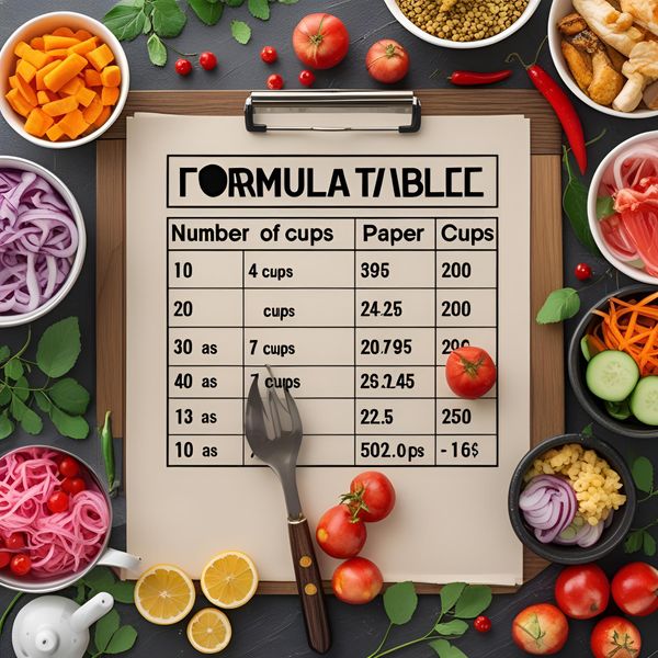 công thức tính số lượng cốc giấy cho quán mới mở