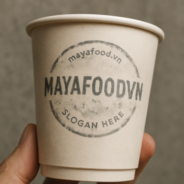 cốc giấy in lem màu khiến thương hiệu tại Hà Nội mất điểm