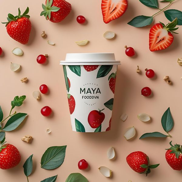 kỹ thuật dập nổi logo trên cốc giấy 1 màu miền Bắc